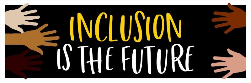 Black History Month | Inclusion Is The Future Horizontal Banner Black History Month Black History Month