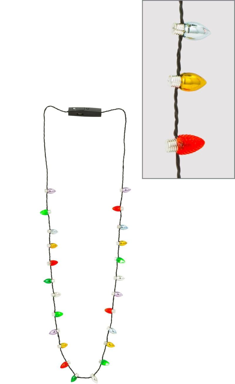 Christmas | Light-Up Christmas Lights Necklace Christmas Christmas