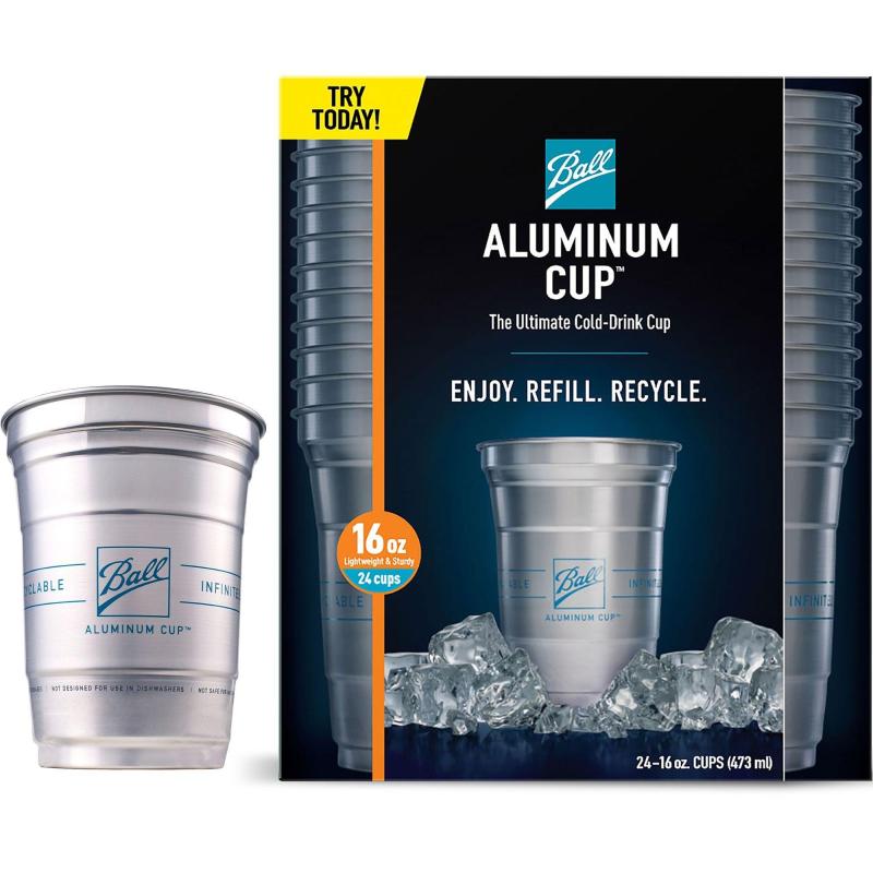 Cinco de Mayo | Ball Aluminum Cup, 16Oz, 24Ct – The Ultimate 100% Recyclable Cold-Drink Cup Cinco de Mayo Cinco de Mayo