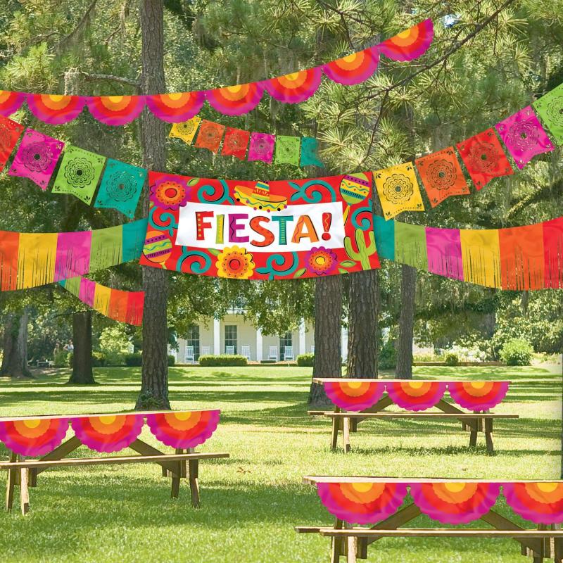 Cinco de Mayo | Caliente Fiesta Decorating Kit 4Pc Cinco de Mayo Cinco de Mayo