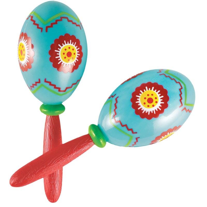 Cinco de Mayo | Fiesta Time Maracas 2Ct Holidays & Occasions Cinco de Mayo