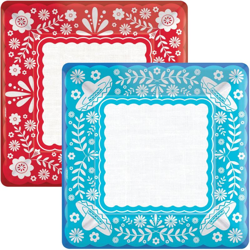 Cinco de Mayo | Fiesta Viva La Party Paper Dinner Plates, 10In, 20Ct Cinco de Mayo Cinco de Mayo