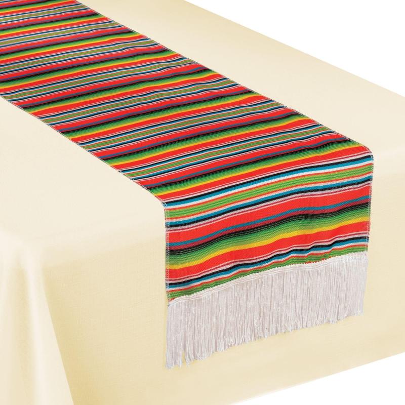 Cinco de Mayo | Serape Striped Table Runner Cinco de Mayo Cinco de Mayo