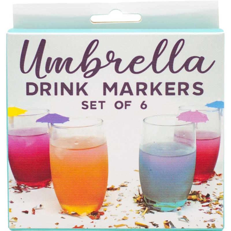 Cinco de Mayo | Umbrella Drink Markers, 6Ct Cinco de Mayo Cinco de Mayo