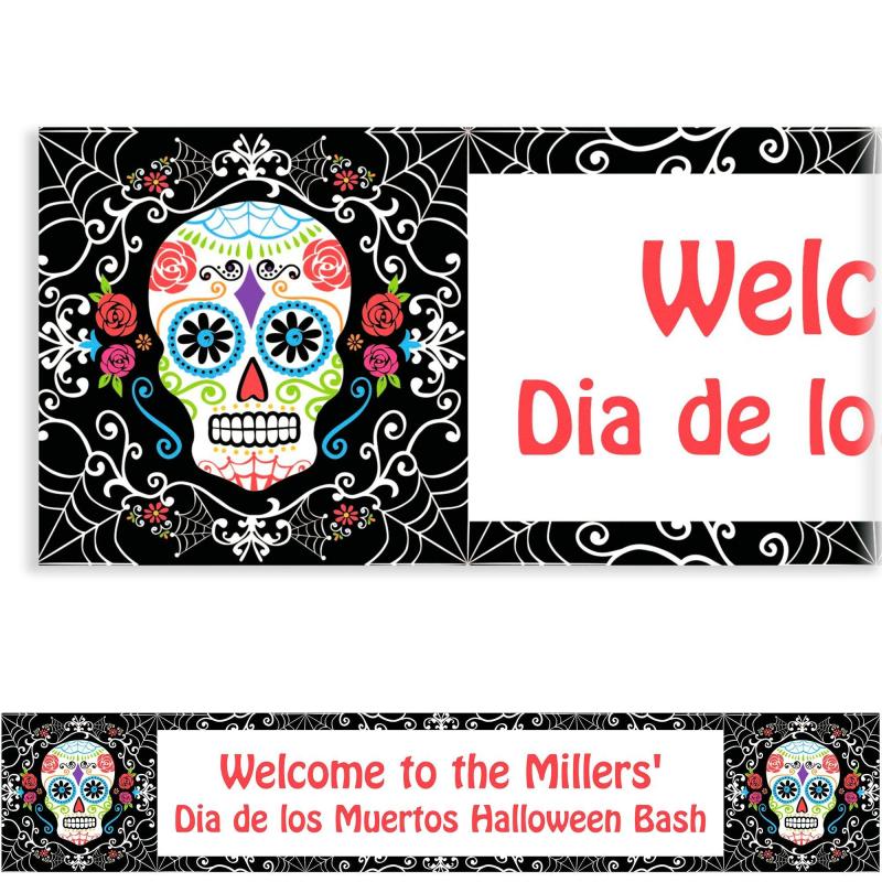 Day of the Dead | Custom Day Of The Dead Banner Day of the Dead Day of the Dead