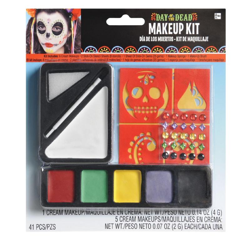 Day of the Dead | Day Of The Dead Makeup Kit Day of the Dead Day of the Dead