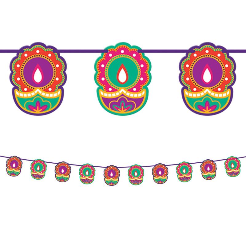 Diwali | Rangoli Dream Diwali Garland, 12Ft Diwali Diwali