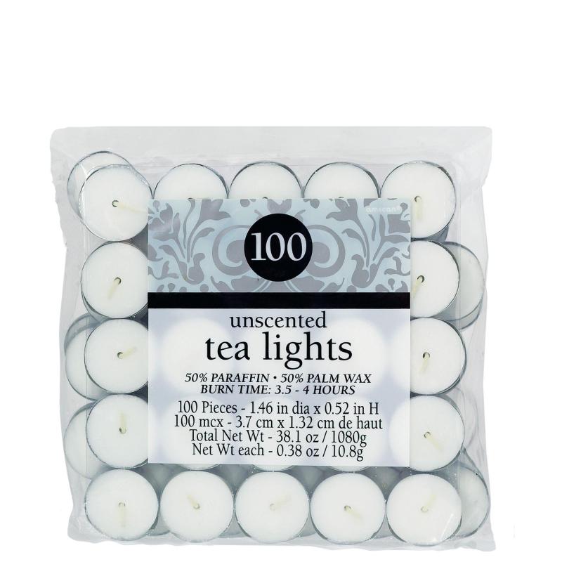 Diwali | Unscented White Tealight Candles 100Ct Diwali Diwali