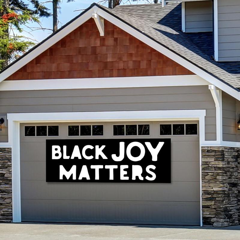 Juneteenth | Black Joy Matters Horizontal Banner Holidays & Occasions Juneteenth