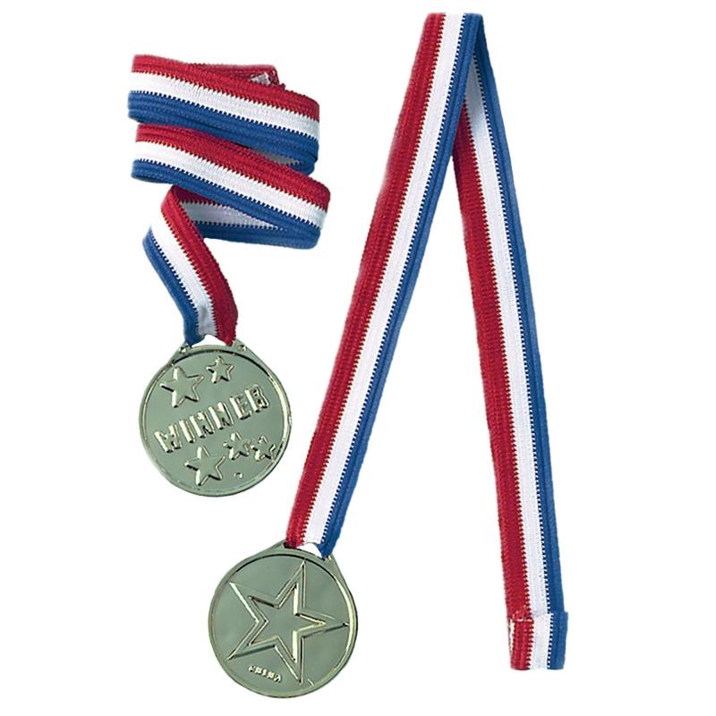 Kentucky Derby | Red, White & Blue Winner Award Medals, 12Ct Holidays & Occasions Kentucky Derby