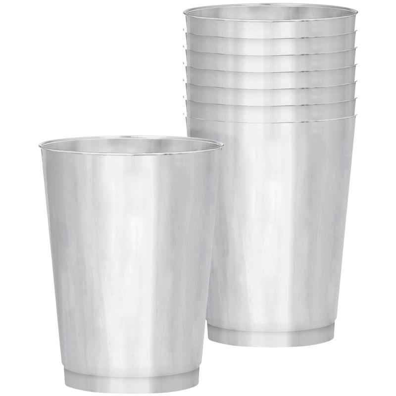 Kentucky Derby | Silver Plastic Cups 30Ct Holidays & Occasions Kentucky Derby