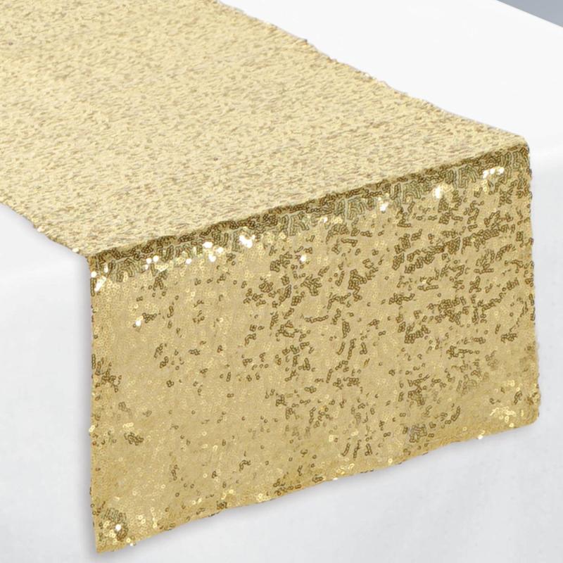 Kwanzaa | Gold Sequin Table Runner Holidays & Occasions Kwanzaa