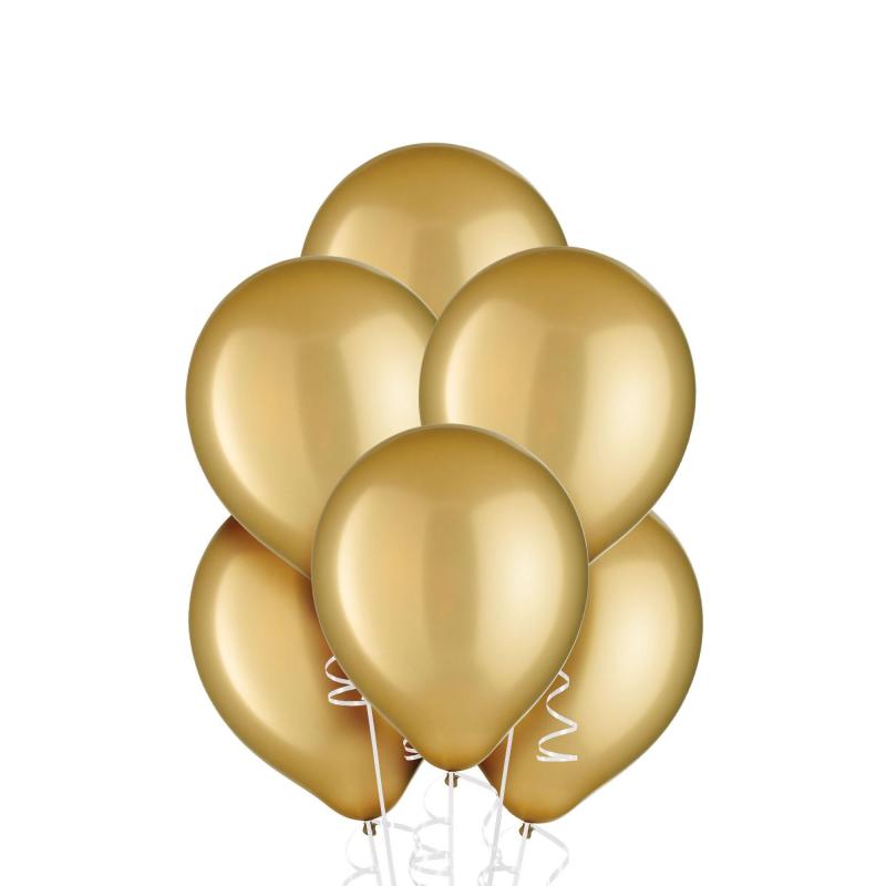 Lunar New Year | 20Ct, 9In, Gold Pearl Balloons Holidays & Occasions Lunar New Year