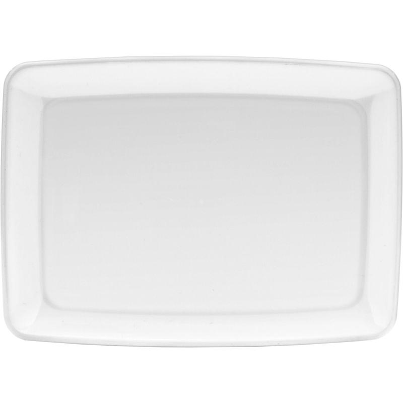 Lunar New Year | White Plastic Rectangular Platter Holidays & Occasions Lunar New Year