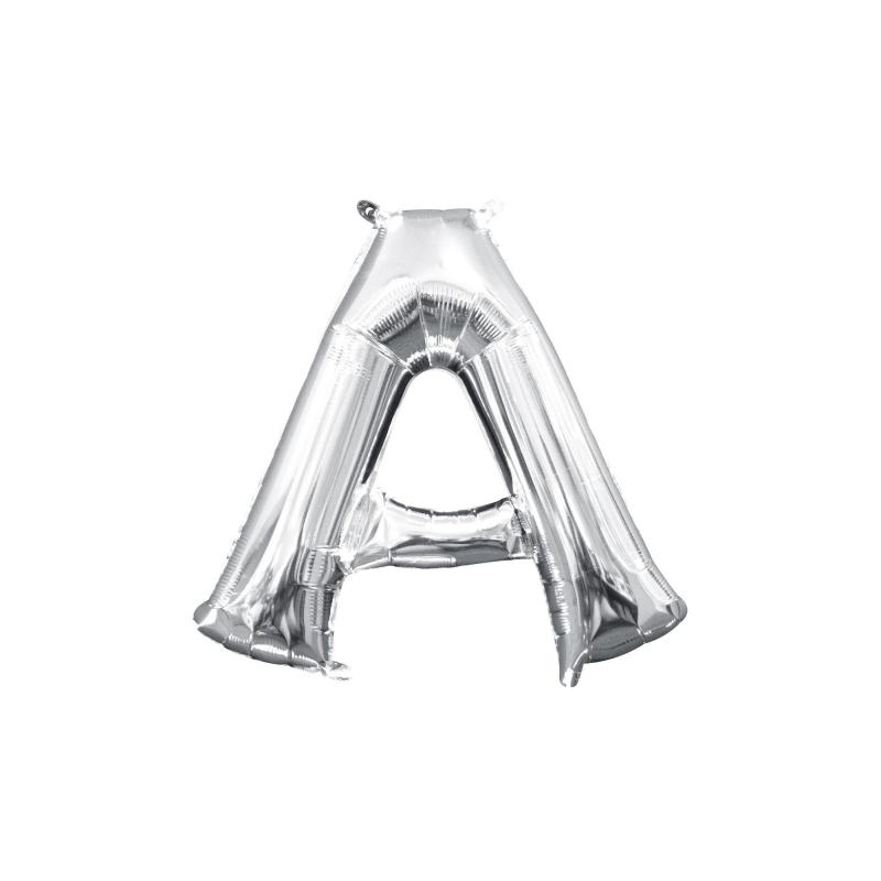 Mother’s Day | 13In Air-Filled Silver Letter Balloon (A) Holidays & Occasions Mother's Day