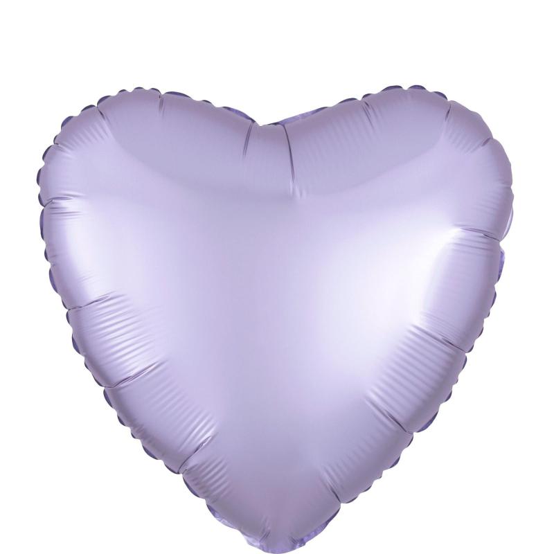 Mother’s Day | 17In Lavender Satin Heart Balloon Holidays & Occasions Mother's Day