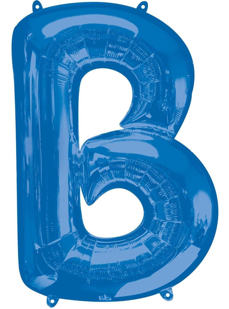 Mother’s Day | 34In Blue Letter Balloon (B) Holidays & Occasions Mother's Day