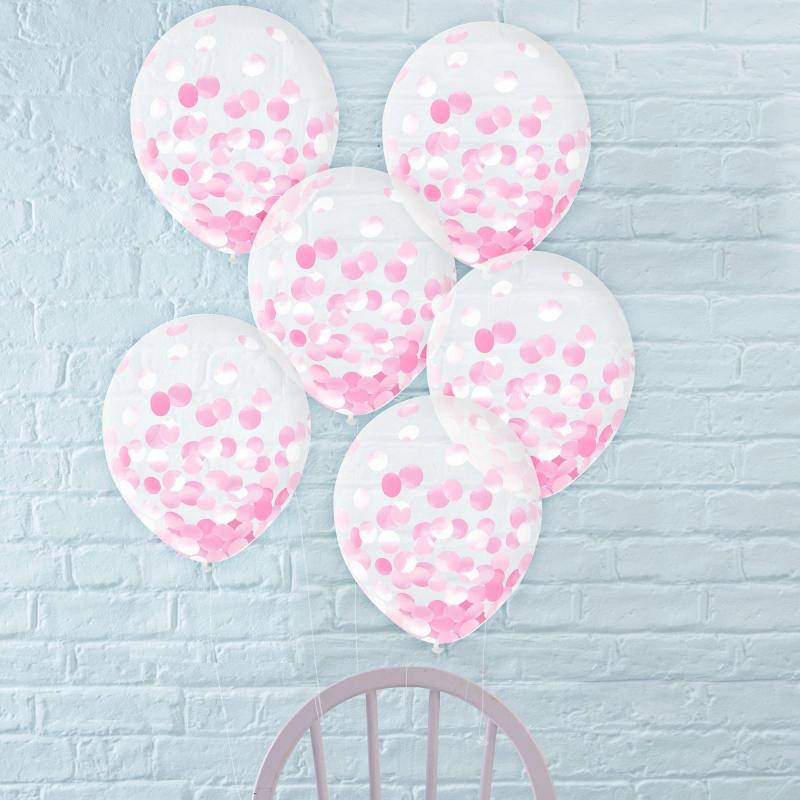 Mother’s Day | 6Ct, 12In, Metallic Confetti Balloons Holidays & Occasions Mother's Day