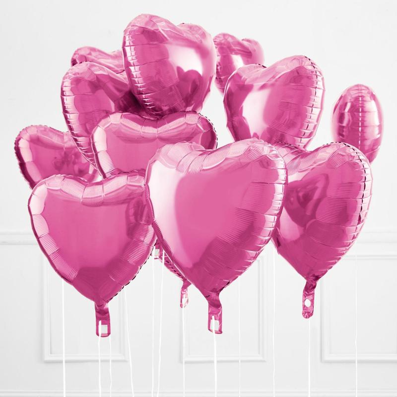 Mother’s Day | Bubble Gum Pink Heart Foil Balloon, 17In Holidays & Occasions Mother's Day