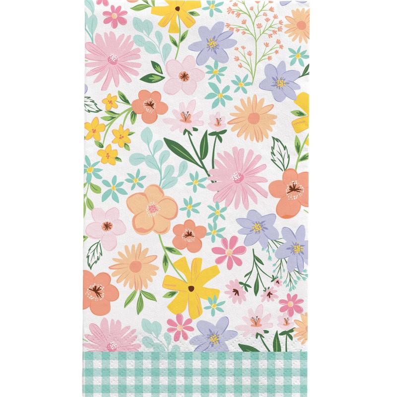 Mother’s Day | Springtime Blooms Paper Guest Towels, 4.5In X 7.75In, 16Ct Holidays & Occasions Mother's Day