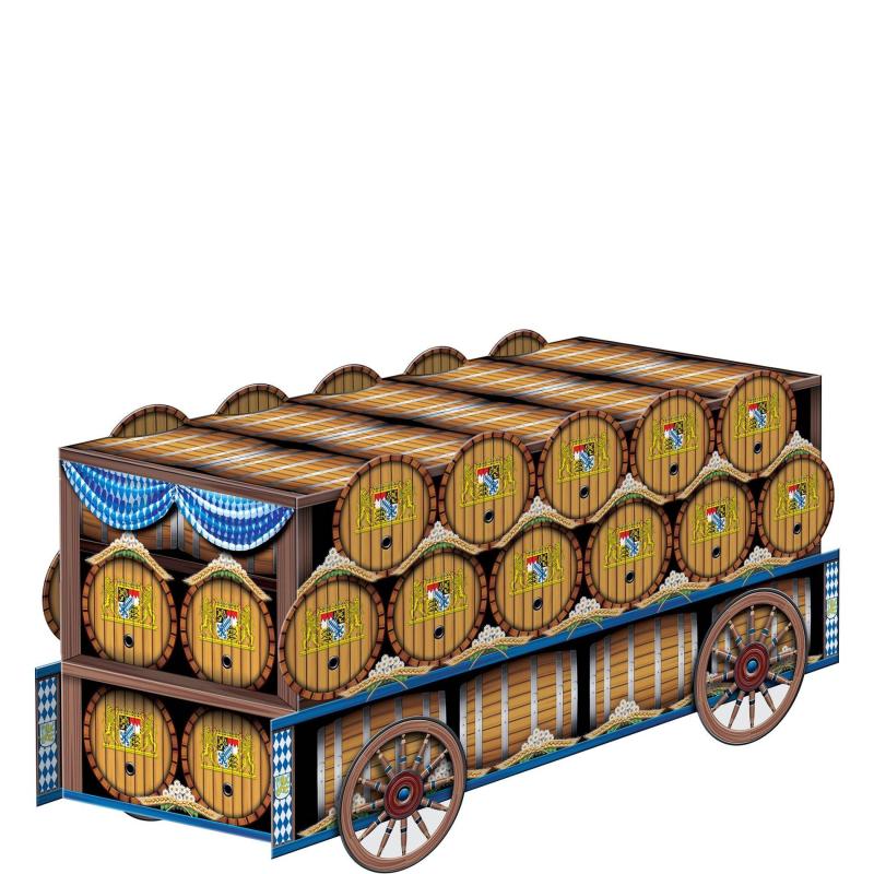 Oktoberfest | 3D Beer Wagon Centerpiece Holidays & Occasions Oktoberfest