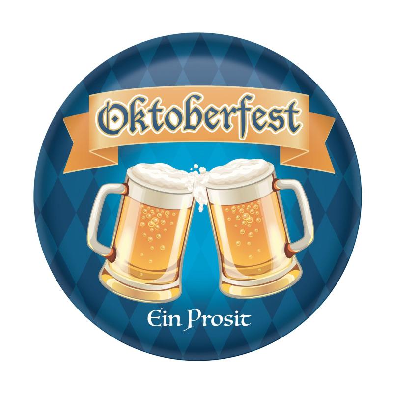 Oktoberfest | Be Well Oktoberfest Metal Button, 2In Holidays & Occasions Oktoberfest