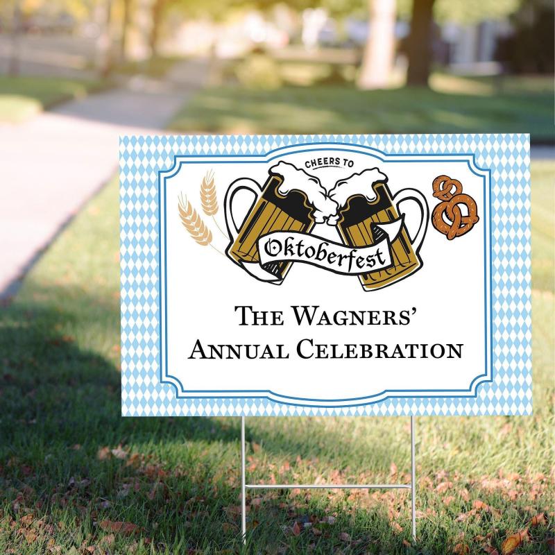 Oktoberfest | Custom Oktoberfest Yard Sign Holidays & Occasions Oktoberfest