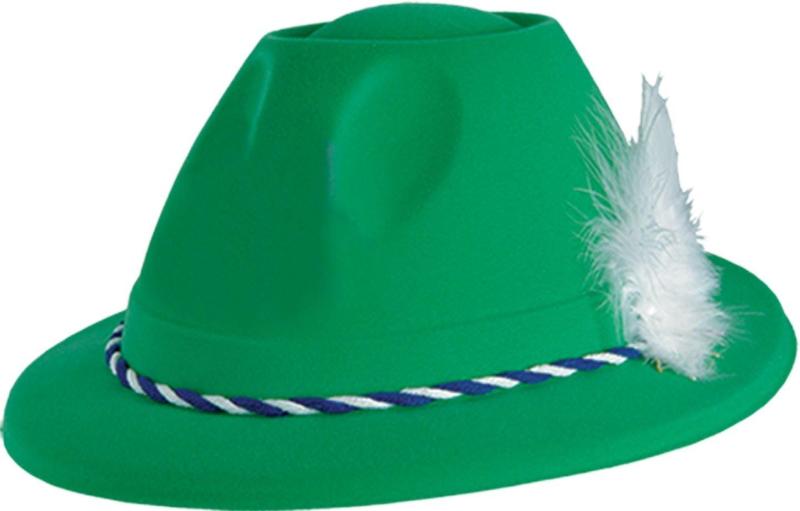 Oktoberfest | Green German Tyrolean Hat Holidays & Occasions Oktoberfest