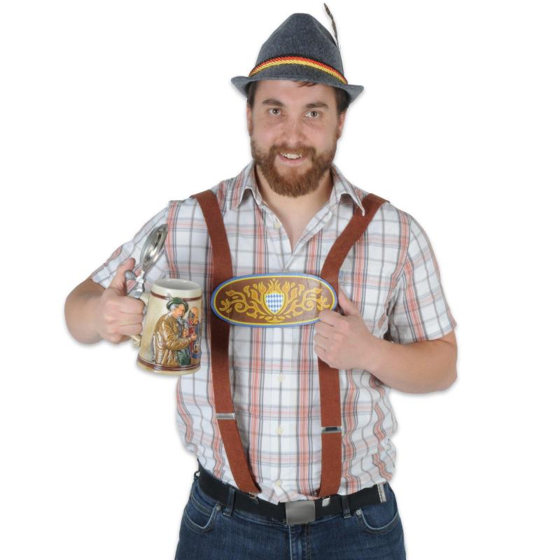 Oktoberfest | Oktoberfest Bavarian Lederhosen Suspenders Holidays & Occasions Oktoberfest