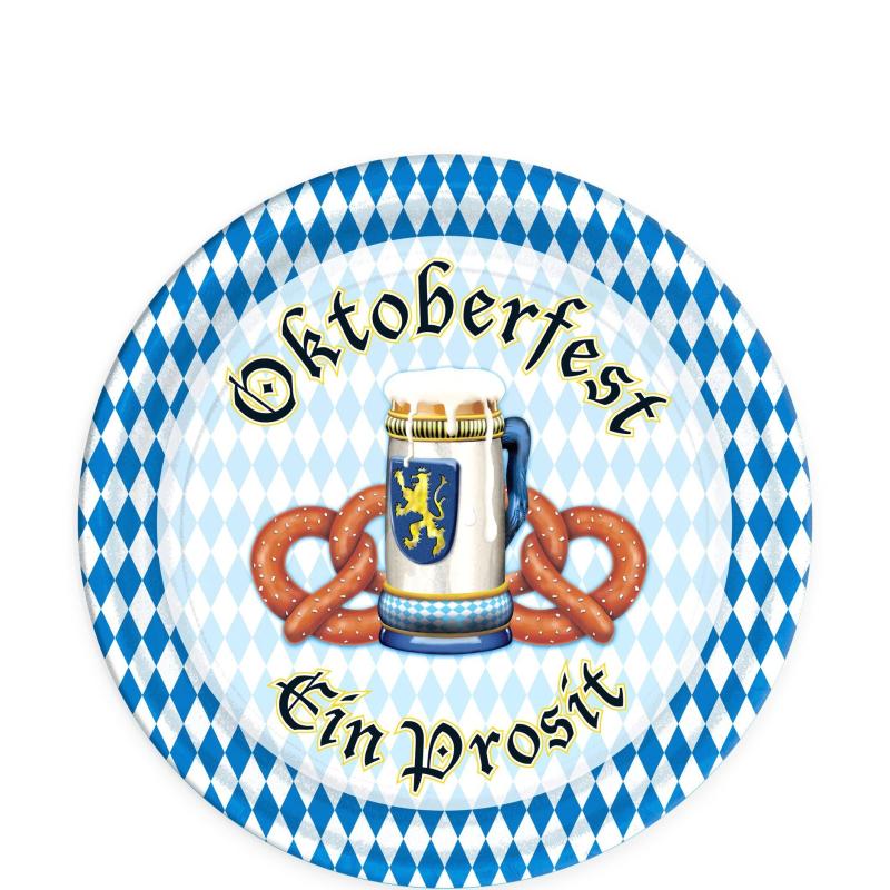 Oktoberfest | Oktoberfest Dessert Plates 8Ct Holidays & Occasions Oktoberfest