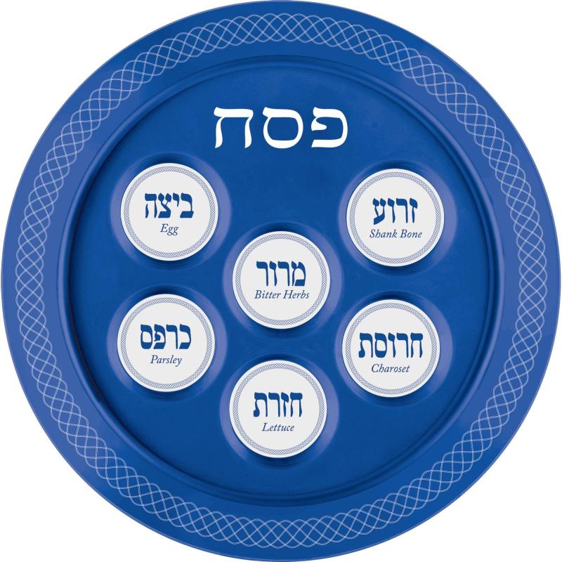 Passover | Melamine Seder Plate Holidays & Occasions Passover