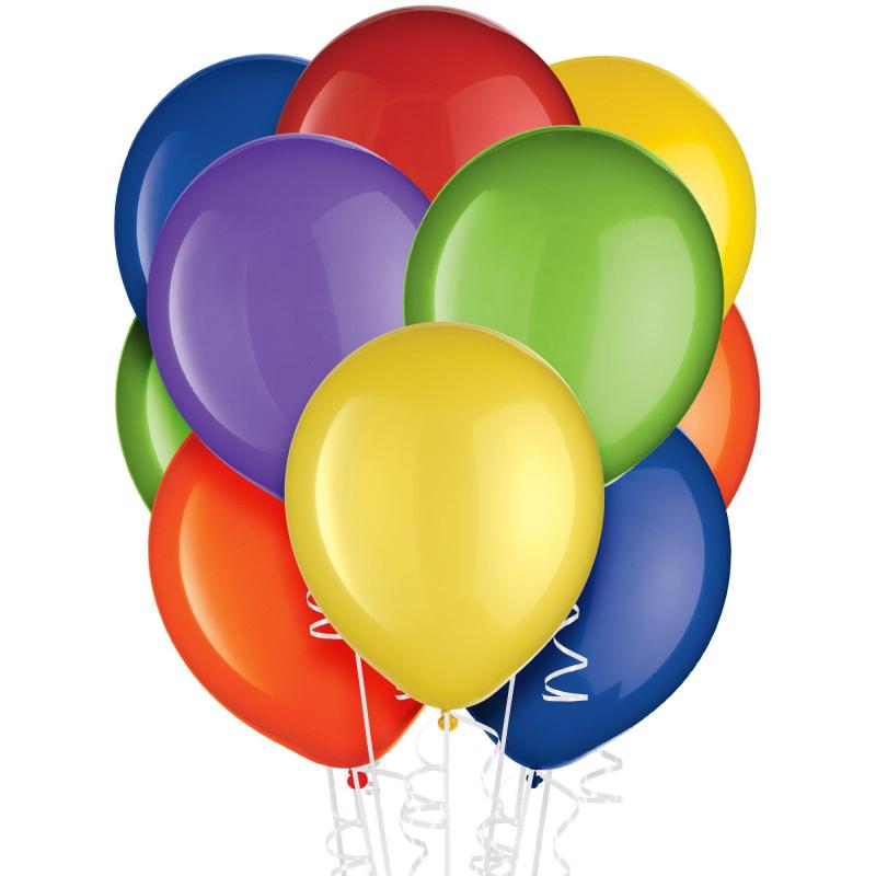 Pride | 72Ct, 12In, Assorted Color Balloons Holidays & Occasions