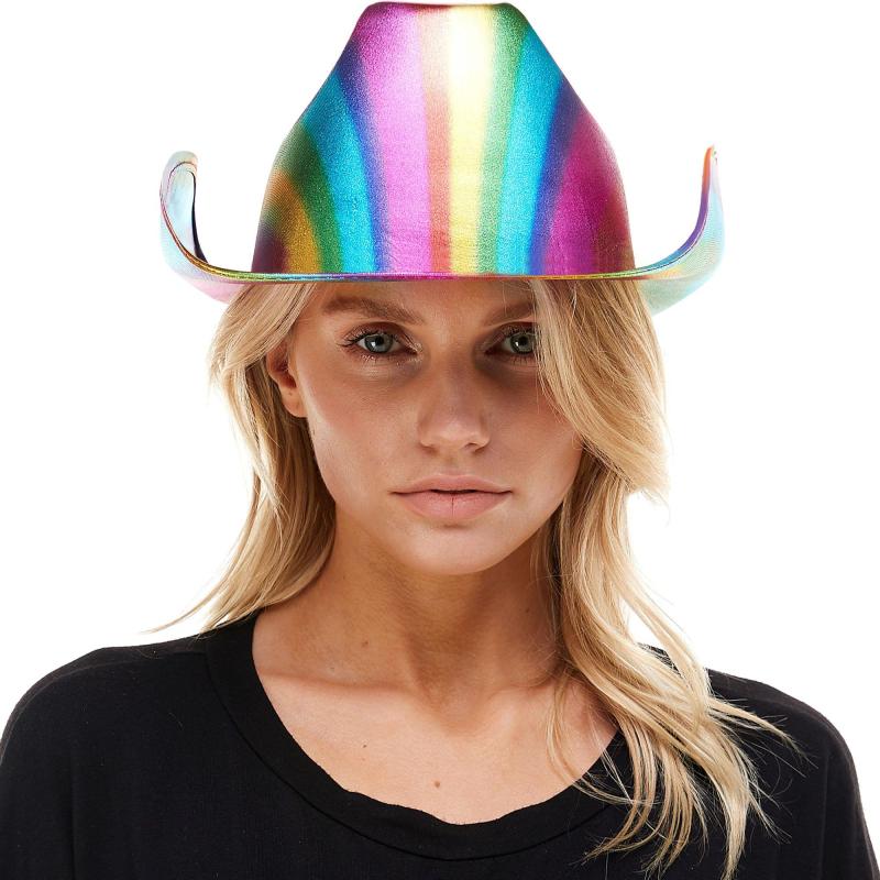 Pride | Adult Rainbow Cowboy Hat Holidays & Occasions