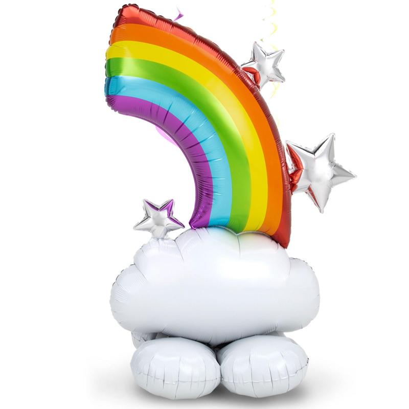 Pride | Airloonz Half Rainbow Balloon, 52In Holidays & Occasions