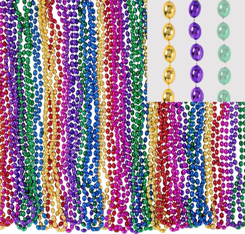 Pride | Multicolor Bead Necklaces 50Ct Holidays & Occasions