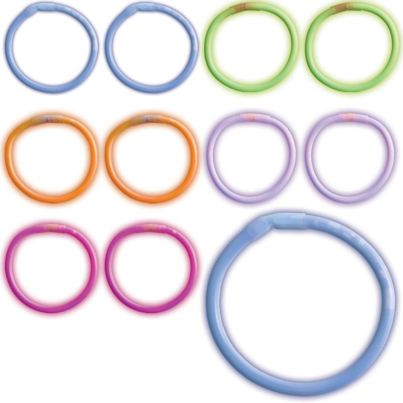 Pride | Multicolor Glow Bracelets 180Ct Holidays & Occasions