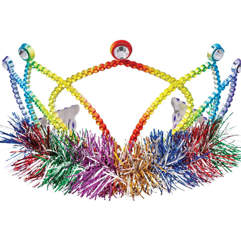 Pride | Rainbow Rhinestone Tiara Holidays & Occasions