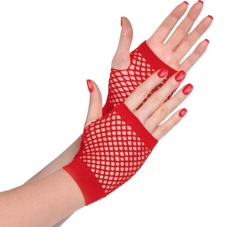 Pride | Red Fishnet Glovelettes Holidays & Occasions