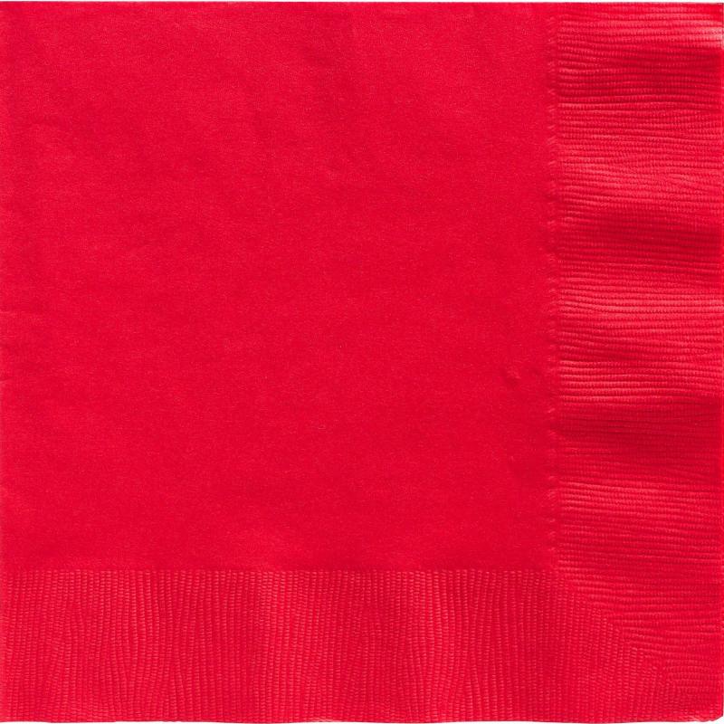 Pride | Red Paper Dinner Napkins, 7.5In, 40Ct Holidays & Occasions