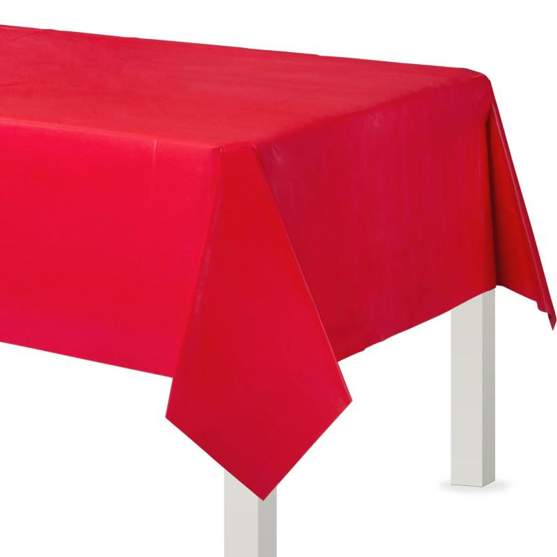 Pride | Red Plastic Table Cover Holidays & Occasions