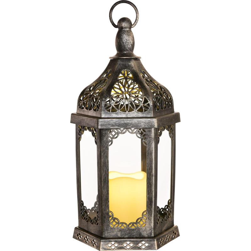 Ramadan | Latika Led Candle Lantern, 7.4In X 15.1In Holidays & Occasions Ramadan