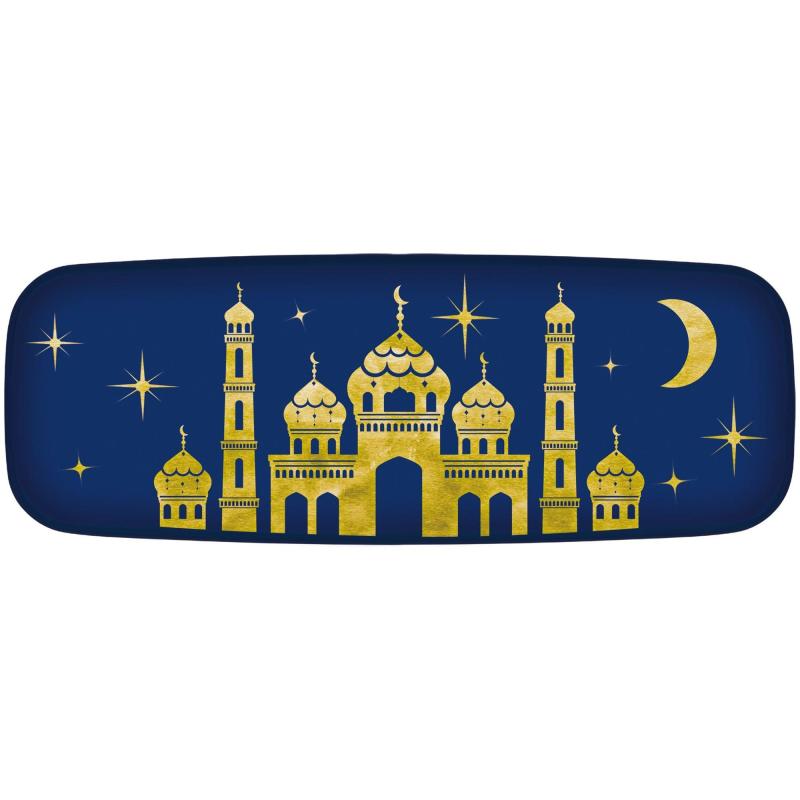 Ramadan | Mosque At Night Eid Hot Stamp Melamine Platter, 17.5In X 6.5In Holidays & Occasions Ramadan