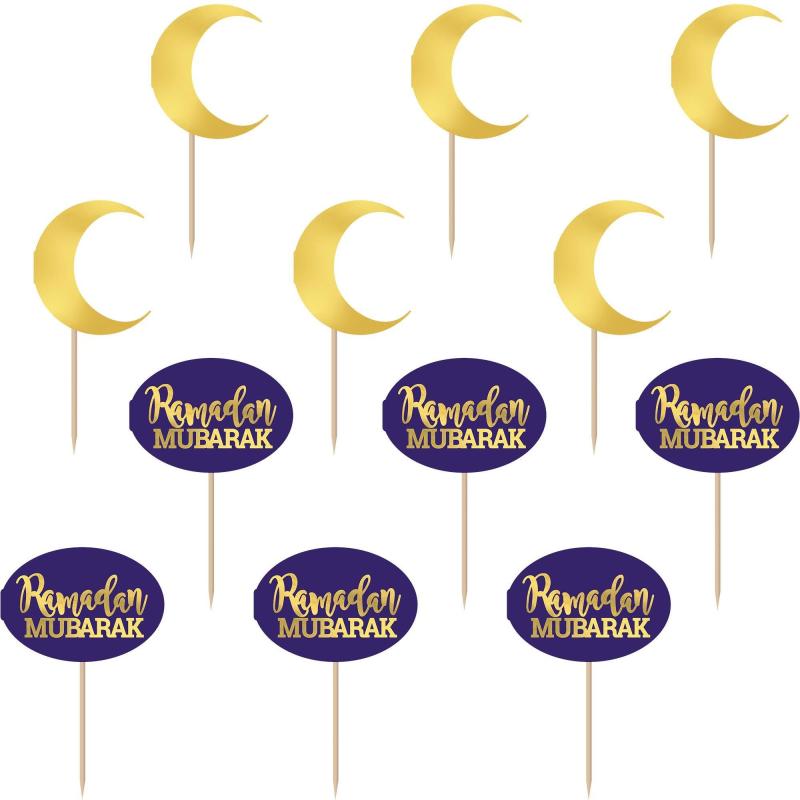 Ramadan | Ramadan Mubarak Cupcake Picks, 24Ct Holidays & Occasions Ramadan