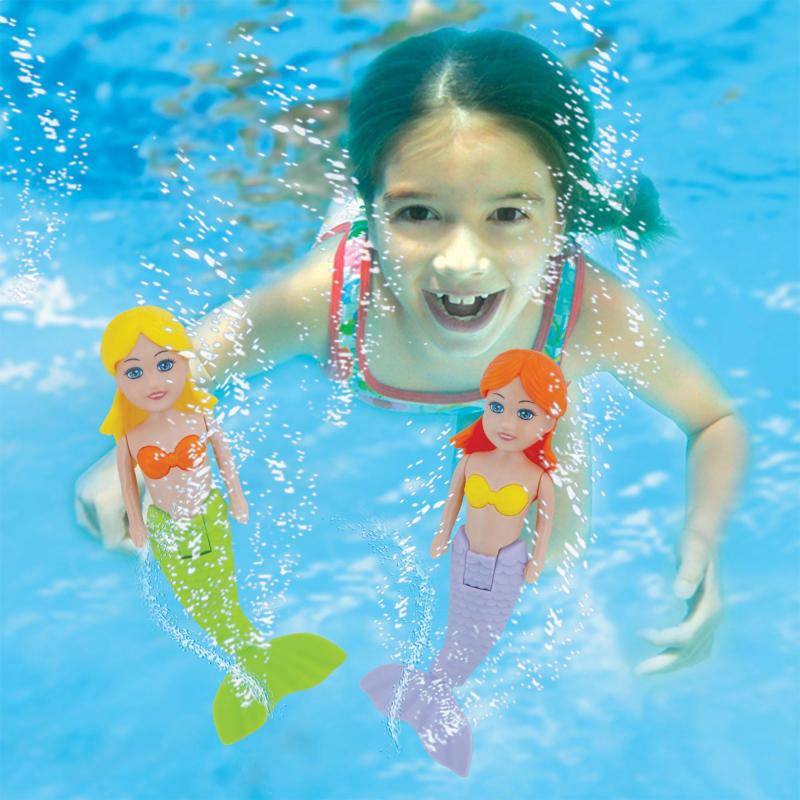 Summer | Banzai Light-Up Mermaids Swim Toys, 2Ct Holidays & Occasions Summer