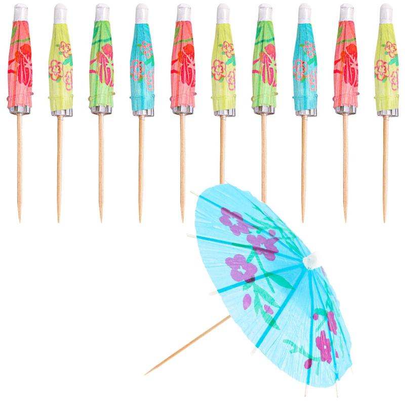 Summer | Jumbo Umbrella Picks 24Ct Holidays & Occasions Summer