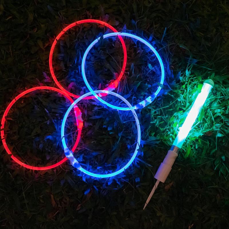 Summer | Light-Up Led Ring Toss Game Set, 5Pc Holidays & Occasions Summer