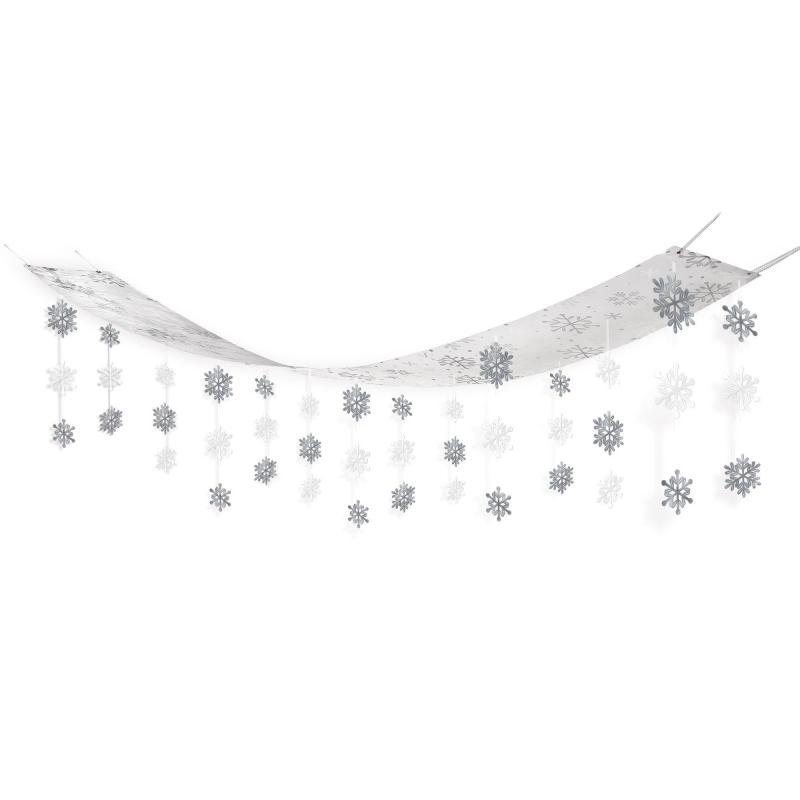 Winter | Let It Snow Foil Holiday Ceiling Decoration, 10Ft X 1Ft Holidays & Occasions Winter