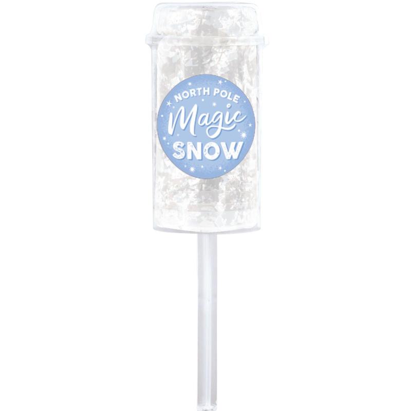 Winter | Magic Snow Plastic & Paper Confetti Popper, 2In X 7.25In Holidays & Occasions Winter