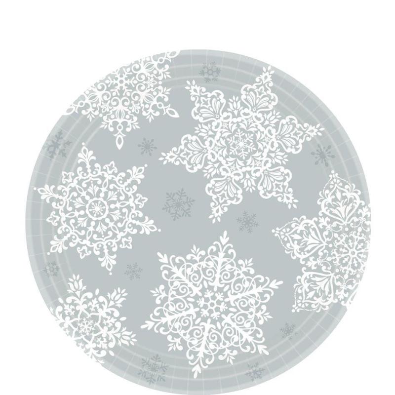 Winter | Shining Season Dessert Plates 60Ct Holidays & Occasions Winter