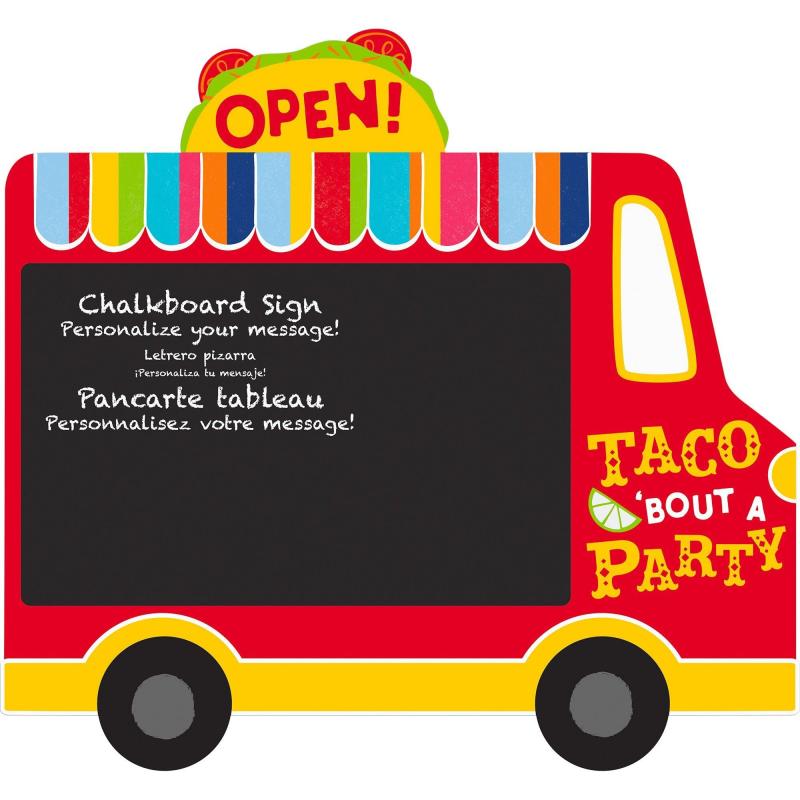 Cinco de Mayo | Taco Truck Chalkboard Easel Sign Cinco de Mayo Cinco de Mayo